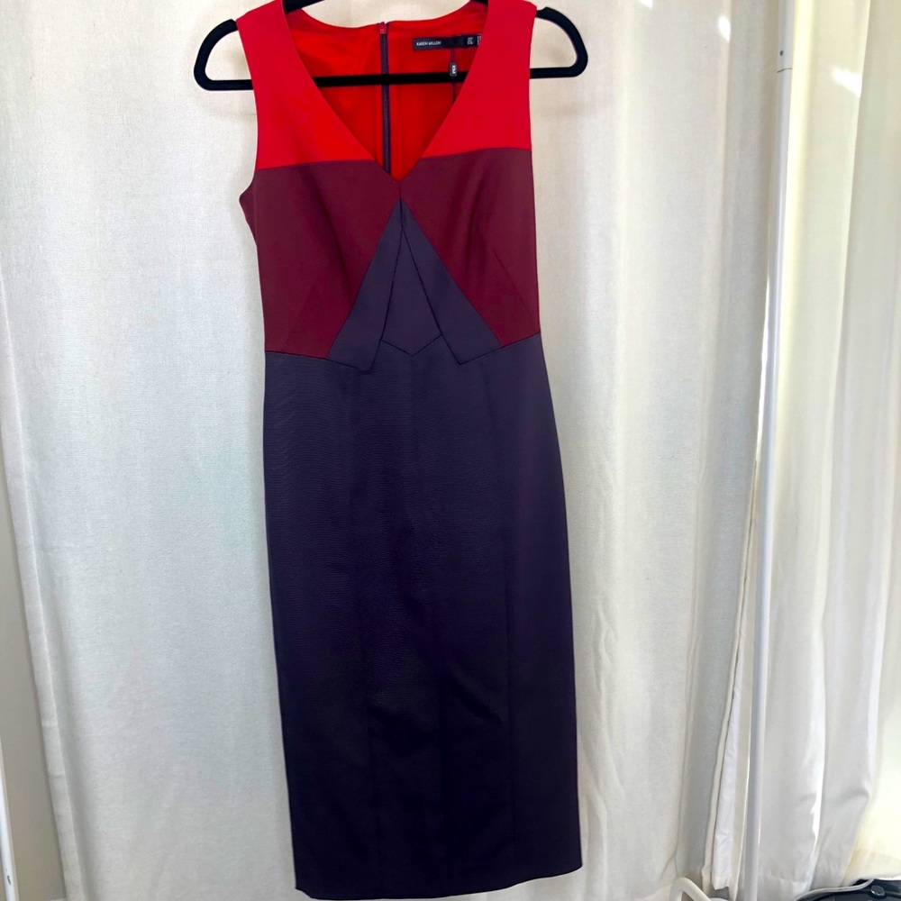 Karen Millen Colorblock Sheath Dress